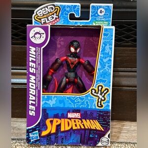 NEW. Marvel Spider-Man Bend and Flex Missions. Miles Morales. 6”